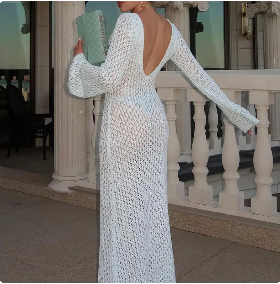 Emily™ - Gehaakte Maxi Jurk - Dé virale Bohemian jurk voor lente/zomer '24! 🤍