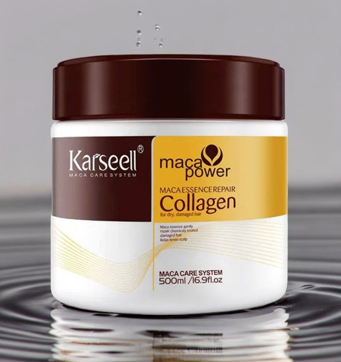 Karseell™ Collageen Haarmasker 500ml - Ontdek het geheim van gezond en stralend haar! ✨