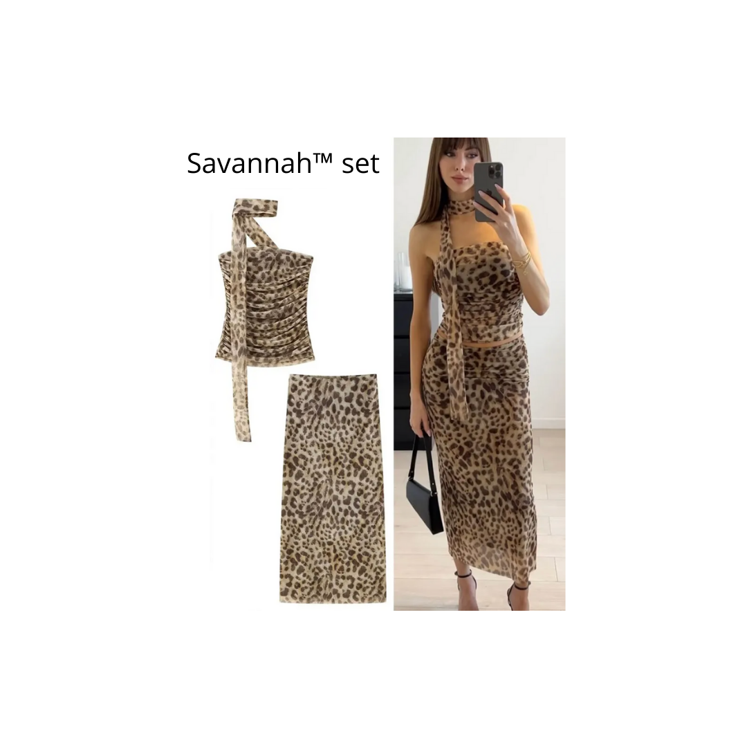 Savannah™ set : Must have set voor in elke garderobe! 🐆